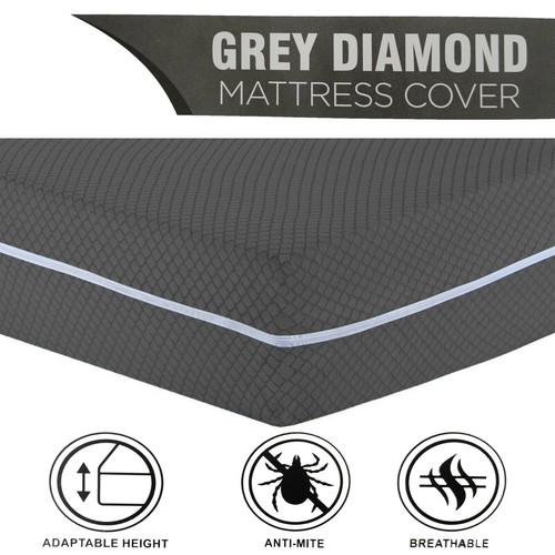 Zipped mattress cover - zipped,