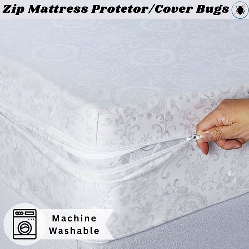 Zip mattress cover - zip, up