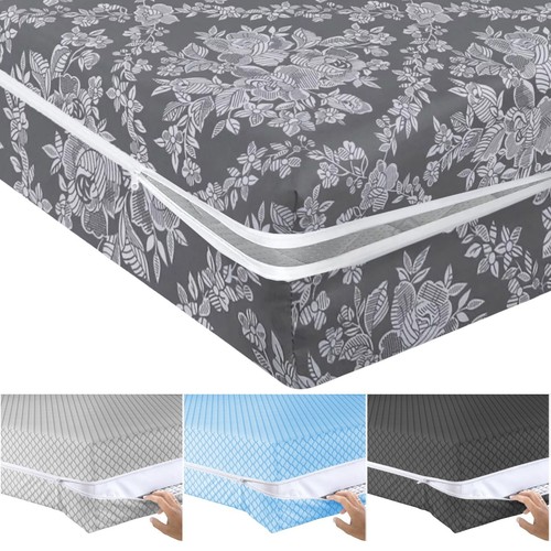 Zipped mattress protector anti - zipped,