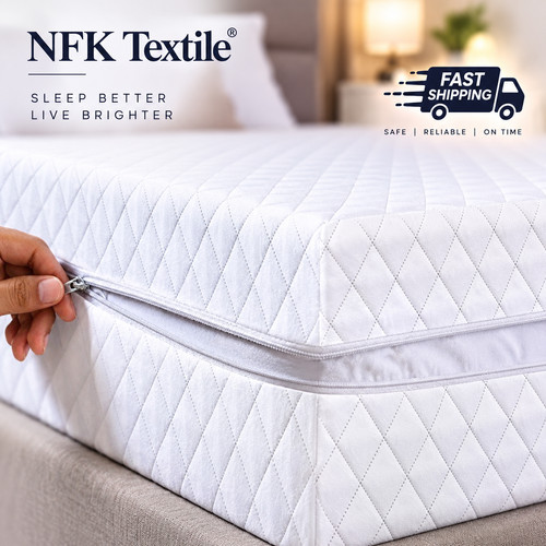 Zip mattress protector - up,