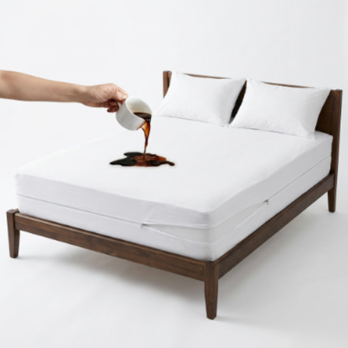 Zipped waterproof mattress - zipped,