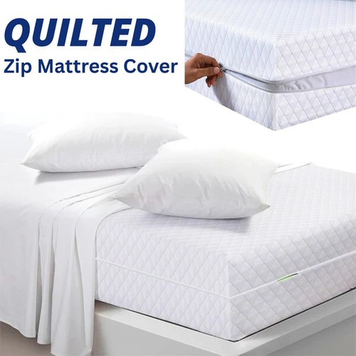 Zip mattress protector - zip, up