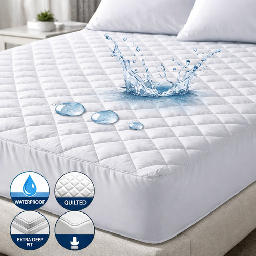 Waterproof microfibre mattress - waterproof,