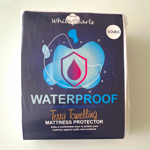 White pearls waterproof - white,