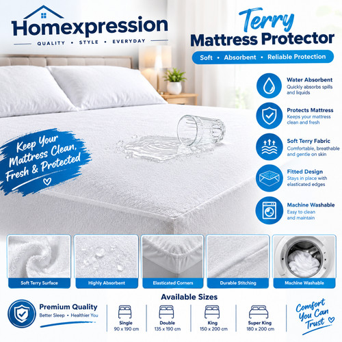 Mattress protector terry extra - protector,