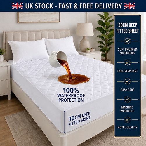 Extra deep quilted - quilted, mattress