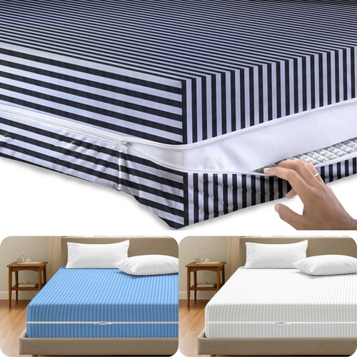 Zipped mattress protector - zipped,