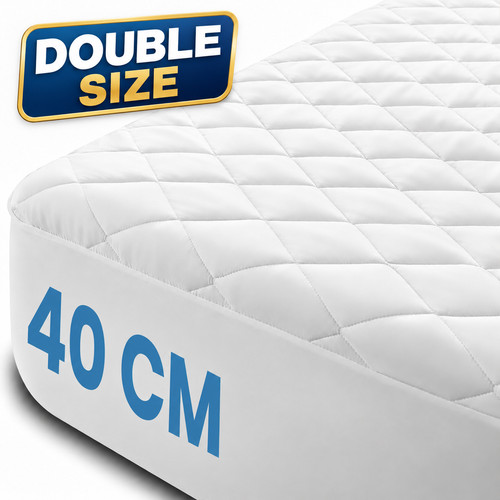 Extra deep quilted mattress - quilted,
