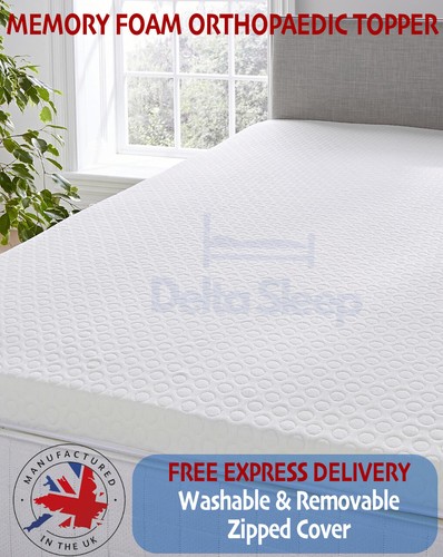 Memory foam mattress topper - foam,